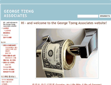 Tablet Screenshot of georgetzeng.com